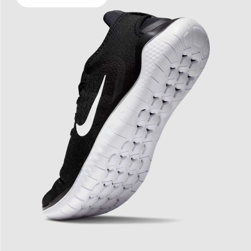 New Nike Free RN 2018 “Black/White” Women's Running Shoes 942837-001 - Picture 7 of 11
